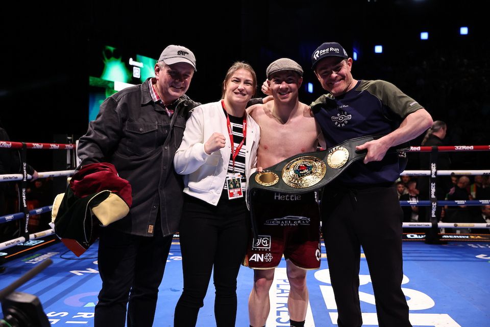 Katie Taylor at Fight Night at the 3 Arena, Dublin, Ireland. Photo: Queensberry/Leigh Dawney