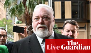 Australia news live: Kyle Sandilands arrives at court for hearing over radio sacking; Cyclone Narelle bears down on WA towns | Australia news