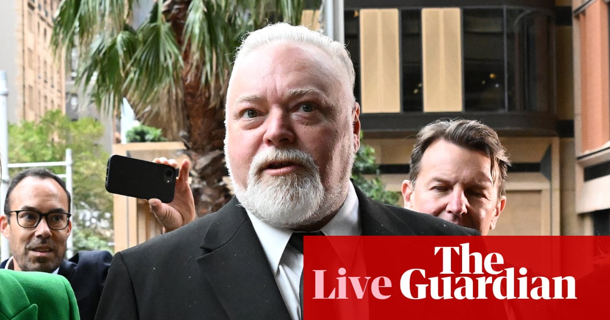 Australia news live: Kyle Sandilands arrives at court for hearing over radio sacking; Cyclone Narelle bears down on WA towns | Australia news