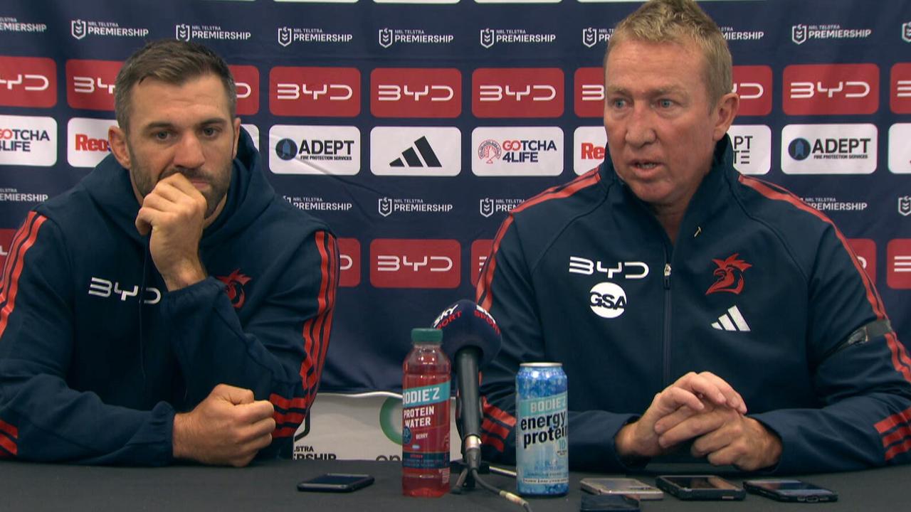Trent Robinson press conference, James Tedesco, Sydney Roosters vs New Zealand Warriors, Round 1