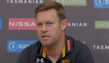 Sam Mitchell full press conference, video, Hawthorn Hawks vs Essendon Bombers, latest news