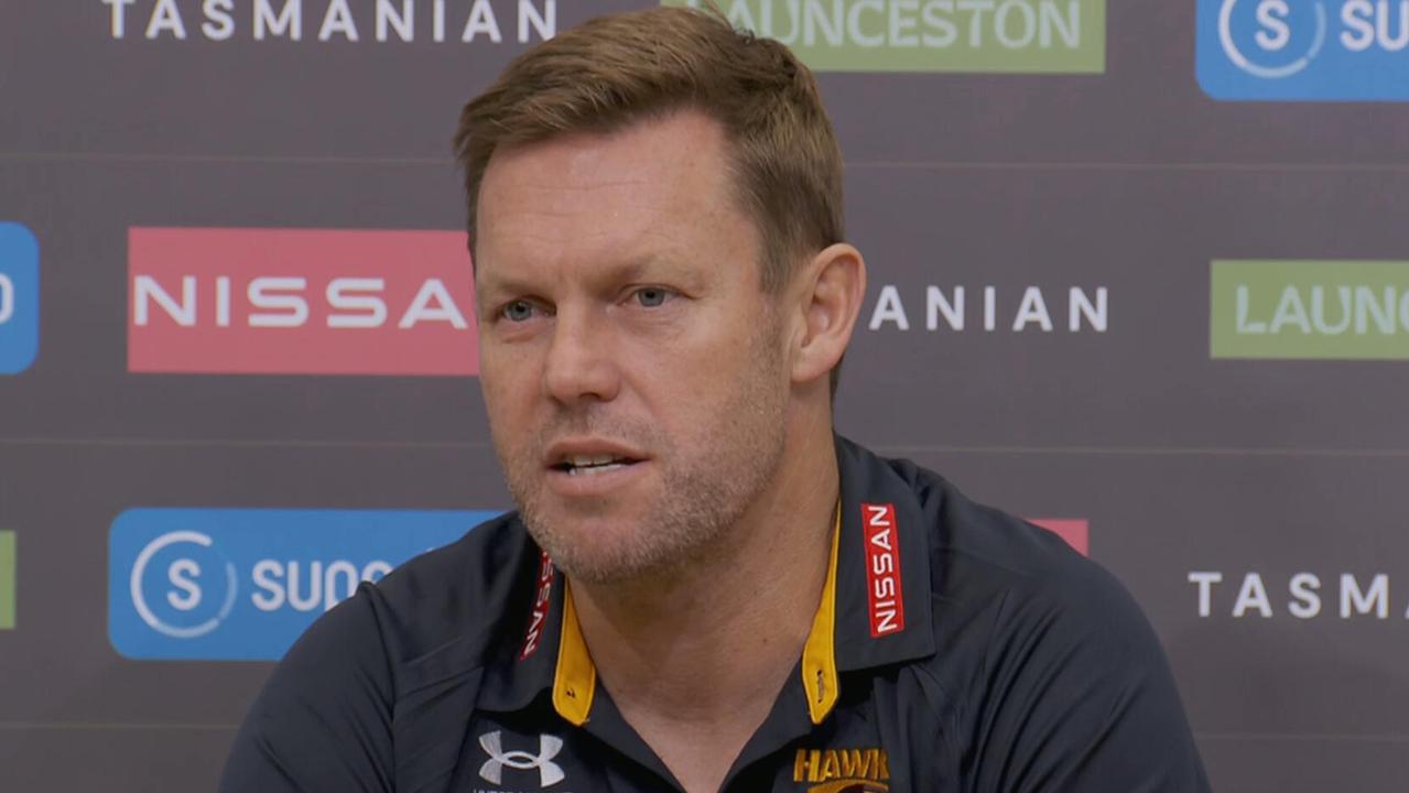 Sam Mitchell full press conference, video, Hawthorn Hawks vs Essendon Bombers, latest news