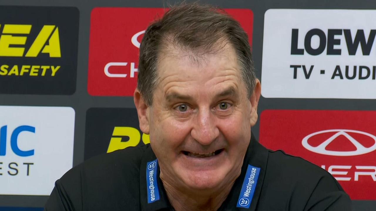 Ross Lyon Opening Round press conference, St Kilda Saints vs Collingwood Magpies, content with not tagging Nick Daicos harder, Scott Pendlebury time on interchange, latest news