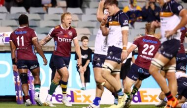 Gordon steals win as Reds overcome lightning, Brumbies in thriller