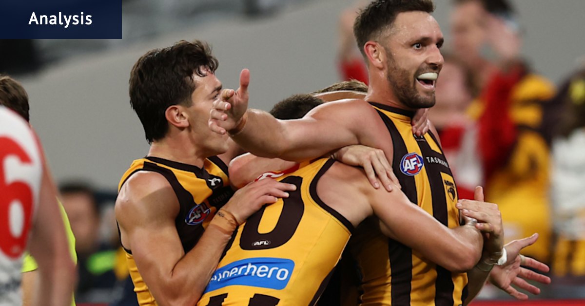 Sam Mitchell’s Hawthorn Hawks showed their toughness, along with their talent in a comeback win over the Sydney Swans on Thursday night