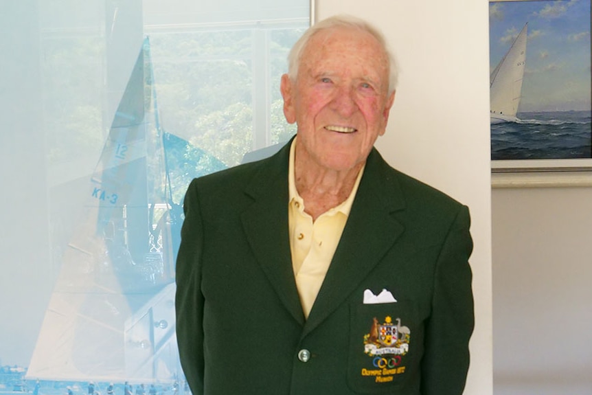 Gordon Ingate in a blazer