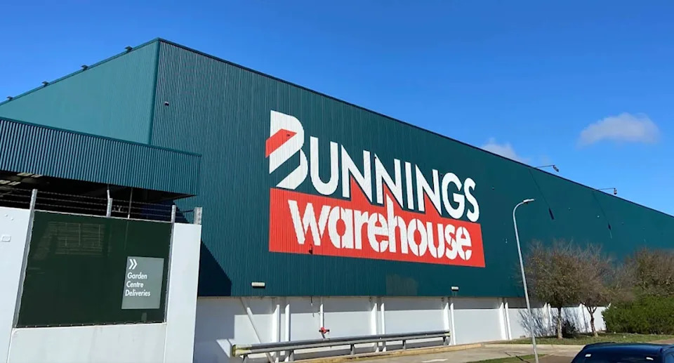 Bunnings Parfield store exterior. 