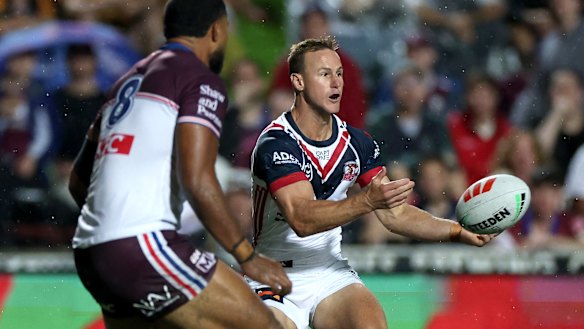 Daly Cherry-Evans in action against Manly.