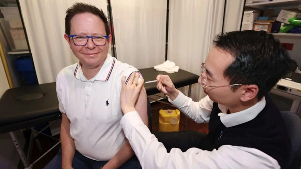 Professor Paul Griffin is urging Australians to get their annual vaccine. Picture: Supplied