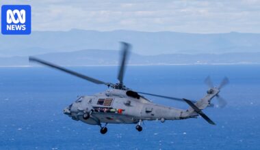 ADF says helicopter forced to take evasive action during 'unsafe interaction' with Chinese military