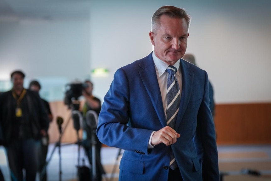 Chris Bowen press conference