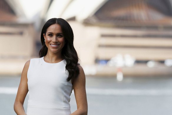 Meghan during her 2018 visit to Sydney. 