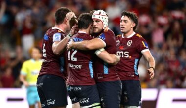 Late Gordon double sparks Reds in Tahs escape