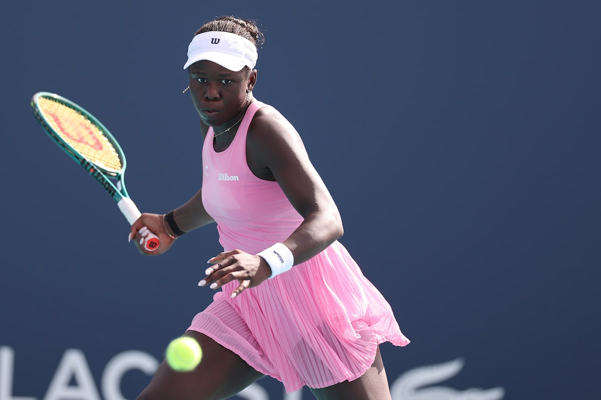 Canada’s Mboko earns second straight-sets victory at Miami Open