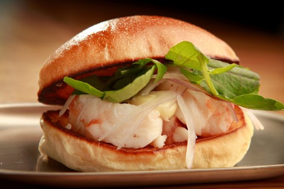 The trend-setting lobster roll which McConnell migrated from St Kilda’s Golden Fields to become a signature dish at CBD outfit, Supernormal 