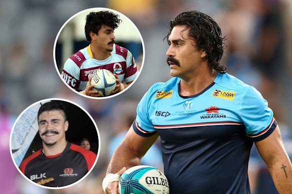 Charlie Gamble playing for Petersham, Canterbury and NSW