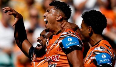 Kai Pearce-Paul mentored by Wests Tigers legend Gareth Ellis, England, Tigers vs Cowboys, Round 2
