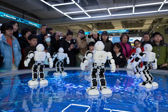 At the Robot Mall, innovation is still skewed towards the entertainment end of the spectrum.