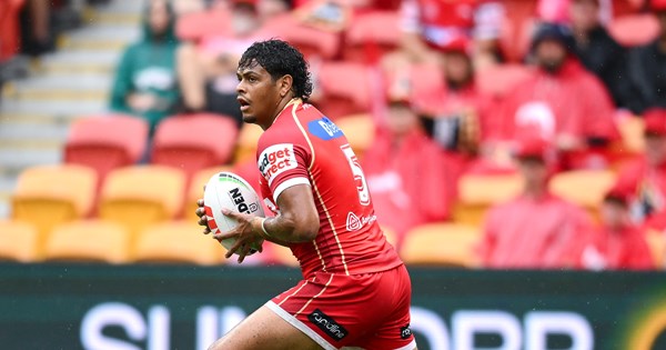 Selwyn Cobbo, The Dolphins, NRL season 2026, Round 2, Dolphins v Titans