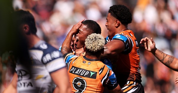 NRL 2026, live blog, round 2, Wests Tigers, Cowboys, Dragons, Storm, Panthers, Sharks, match highlights, updates, coaches media conferences