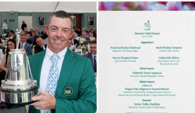 Rory McIlroy reveals champions dinner menu, back injury, green jacket, Augusta National, latest news, pictures, photos