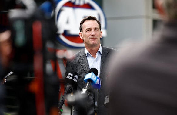 AFL chief executive Andrew Dillon.