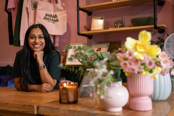 Pragna Bhavsar at her Westmead business.