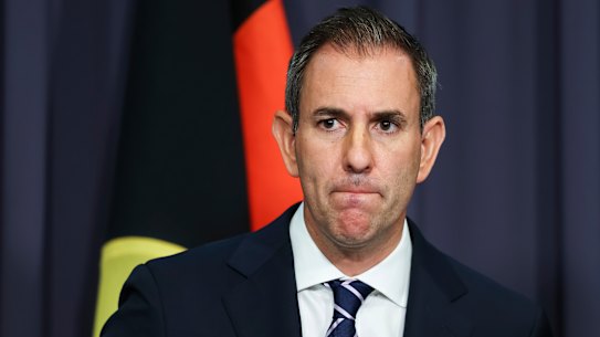 Treasurer Jim Chalmers.