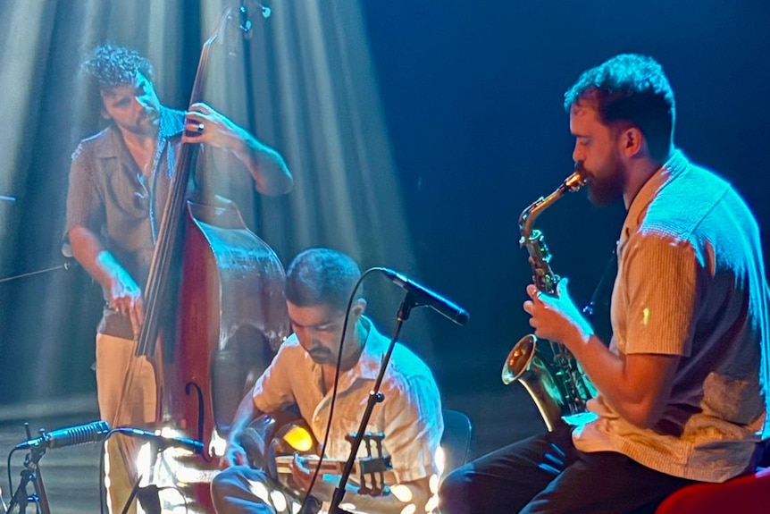 Eishan Ensenmble perform at Nowruz concert in Wagga Wagga. 