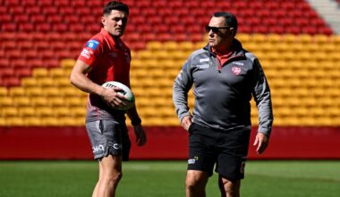 Shane Flanagan extension slammed, Kyle Flanagan, Daniel Atkinson halves pairing not working, St George Illawarra Dragons, Round 4