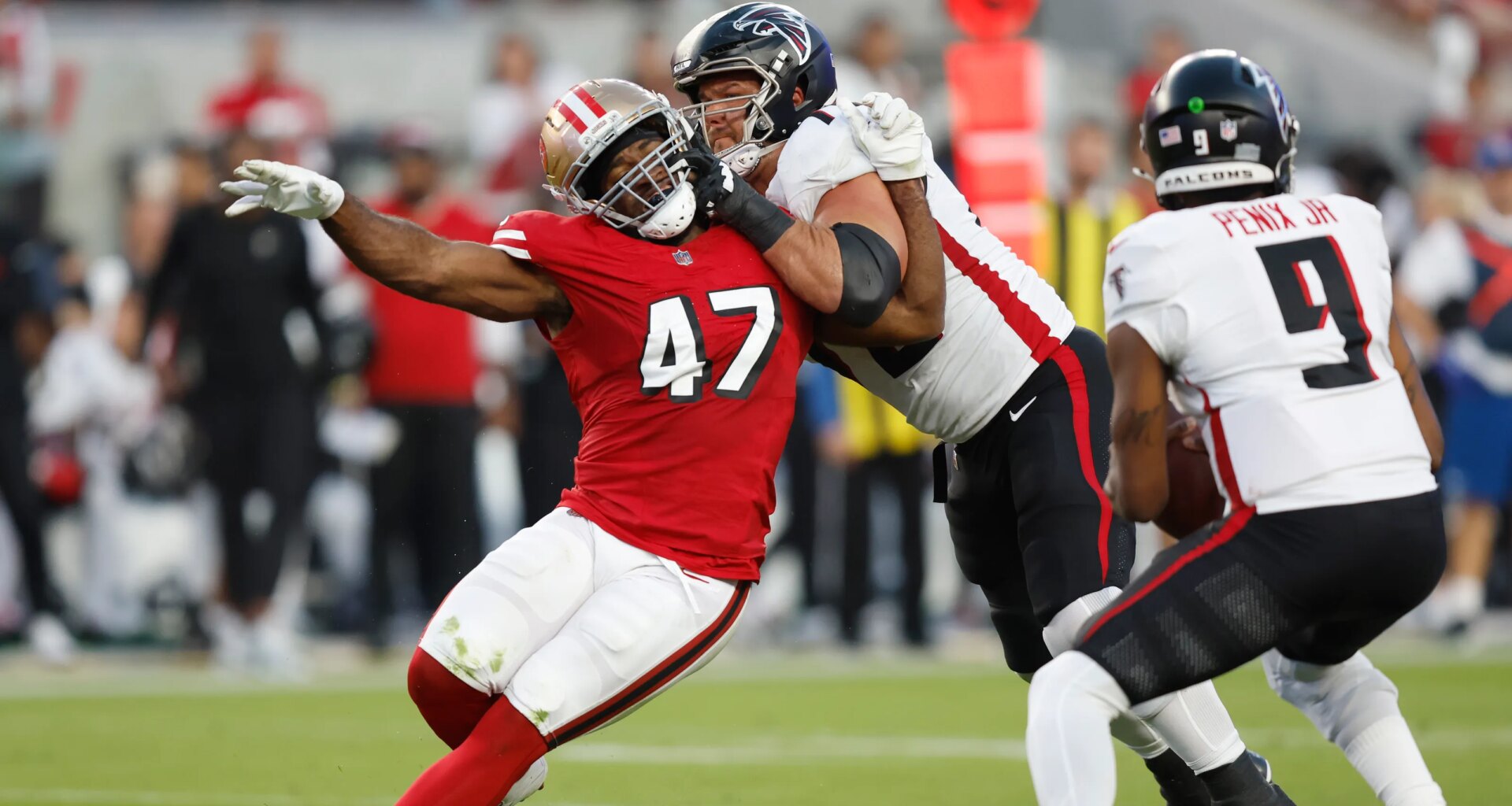 Former 49ers DE Bryce Huff 'extremely at peace' with early retirement