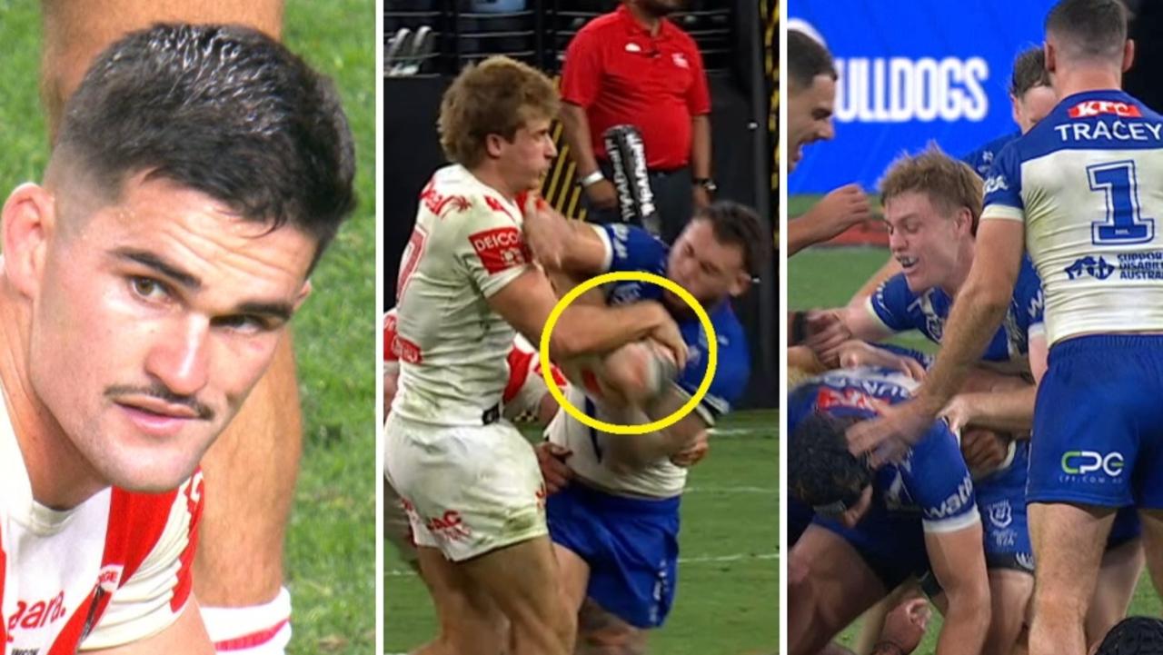 Canterbury-Bankstown Bulldogs defeat St. George Illawarra Dragons in golden point, highlights, strip penalty