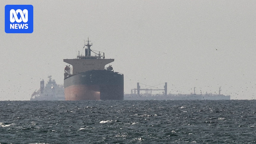 Oil price rises, Australian dollar falls as Strait of Hormuz remains effectively shut