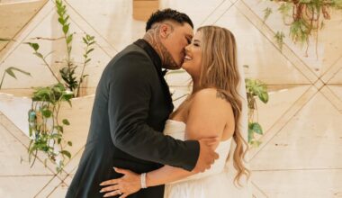 Wedding of the week: Crown flower-filled proposal to reception celebrations