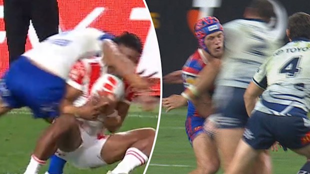 Stephen Crichton escaped charge while Braidon Burns is out for two games.