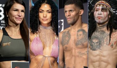 UFC veterans in MMA and boxing action March 6-7