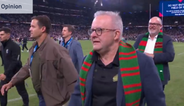 Alex Johnston’s try record was a joyous moment – but what was Albo doing?