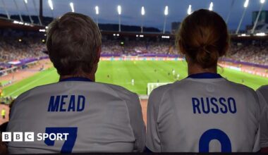 Marcus Rashford showing his support for campaign group Her Game Too by wearing a T-shirt showing their logo