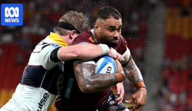 Queensland Reds enforcer Lukhan Salakaia-Loto shines to start Super Rugby Pacific season