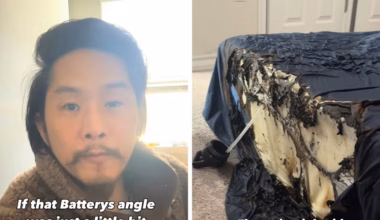 Twilight actor Justin Chon escapes bedroom fire from exploding battery