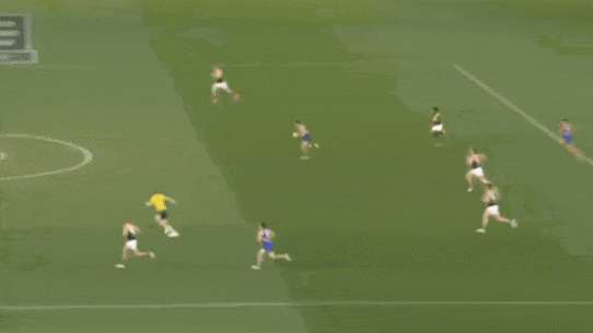 Maurice Rioli junior’s ‘tackle of the decade’.