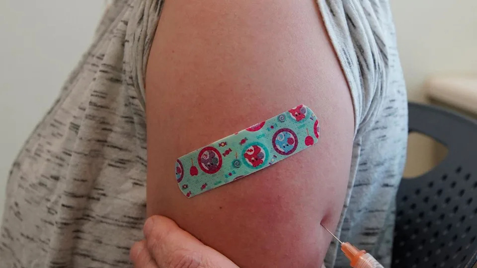 Measles appear as flat red spots and appear blotchy. Picture: GEORGE FREY / GETTY IMAGES NORTH AMERICA / AFP