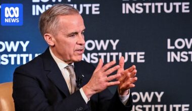 Mark Carney warns Australia and Canada face 'subordination' by hegemonic powers