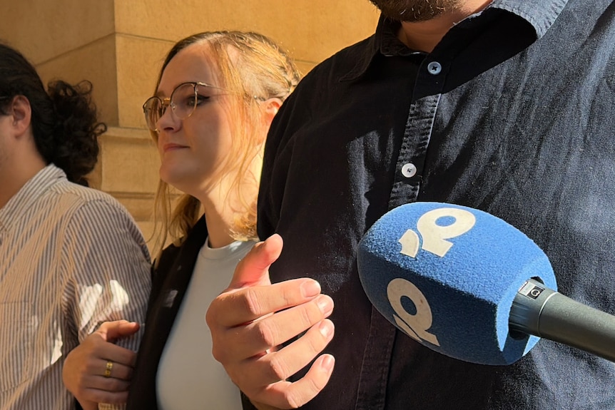 A killer driver outside an Adelaide court.