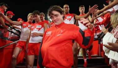 Sydney Swans star Errol Gulden set to miss majority of AFL season after being sent for shoulder surgery