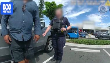 Romanian trio charged accused of stealing wallets from elderly shoppers in Queensland