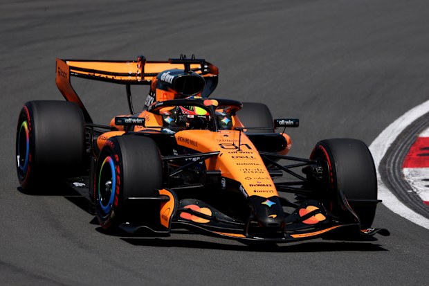 Oscar Piastri of Australia driving the (81) McLaren MCL40 Mercedes on track during the Sprint ahead of the F1 Grand Prix of China at Shanghai International Circuit on March 14, 2026 in Shanghai, China. (Photo by Sam Bloxham/LAT Images)
