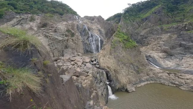 Barron Gorge during the teens’ hike while conditions were still calm earlier in the day.