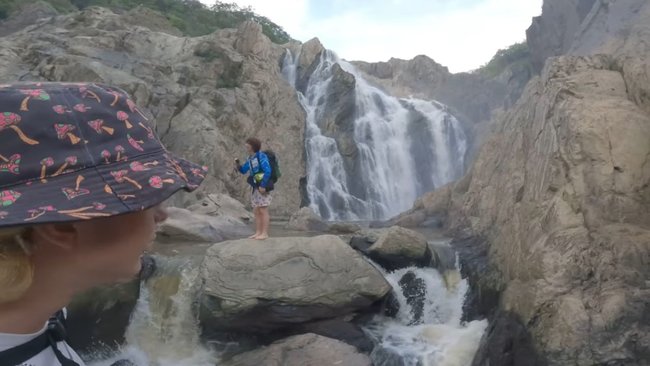 The water kept rising within minutes after a dam was released, catching the group by surprise.