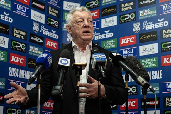 Canterbury general manager of football Phil Gould says the Bulldogs cannot go back to the club politics of the past.